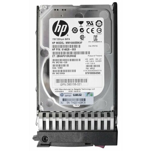 Жесткий диск HP 671529-B21 1Tb SATAII 25 HDD 2171000₽