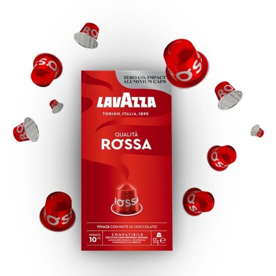 Кофе в капсулах Lavazza Qualita Rossa (для кофемашин Nespresso) 10 шт