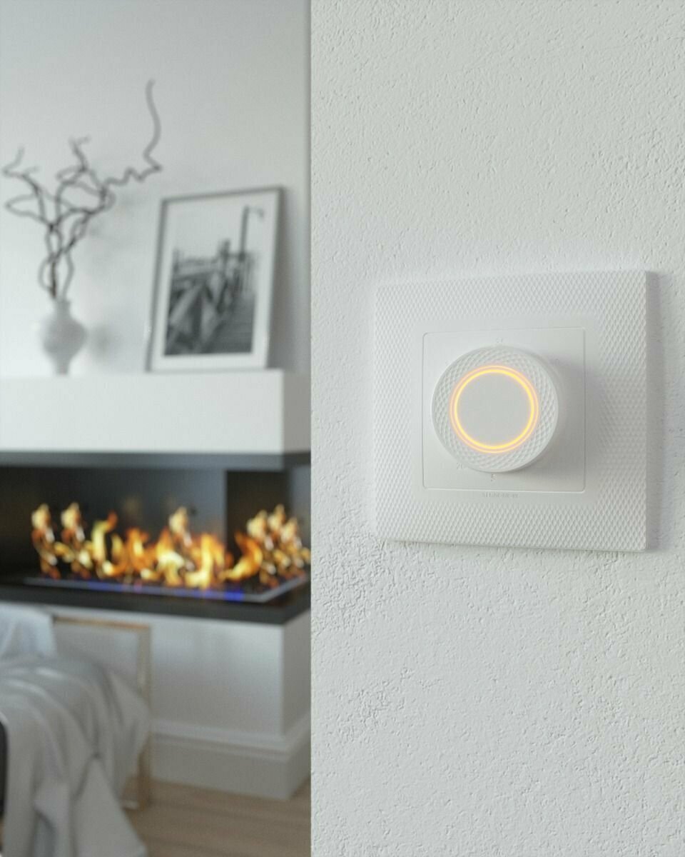 Терморегулятор для теплого пола, для обогревателя, термостат Теплолюкс LumiSmart 25 — фото 1