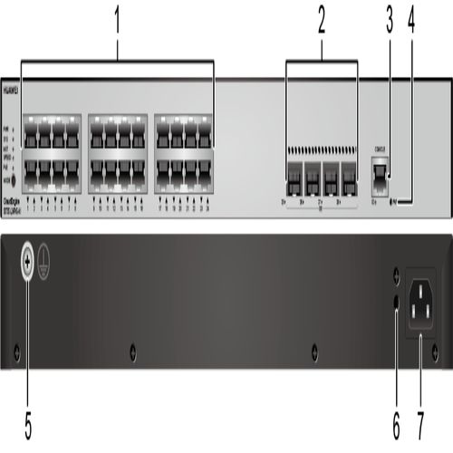 Коммутатор HUAWEI S5735-L24P4S-A1 huawei переключатель ce6820h 48s6cq kf коммутатор центра данных