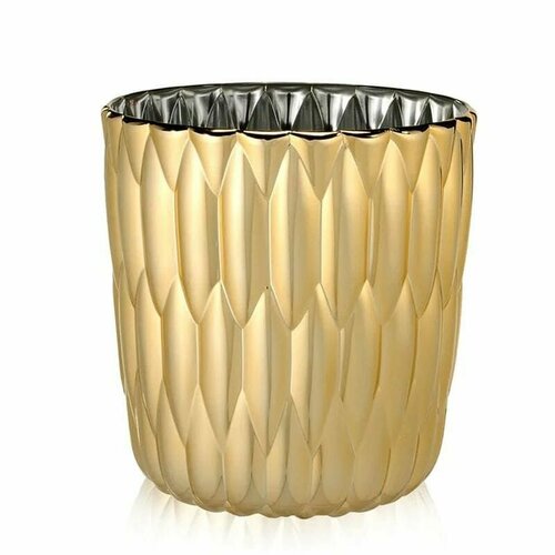 Kartell Jelly Metallic Ваза, 23,5х23,5х25 см, цвет - золотой