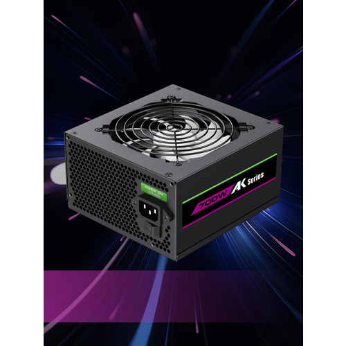 Блок питания ZIRCON AK-700 АТХ Черный 700W 120мм 204pin 44pinCPU 262pinPCI-E 5SATA 3MOLEX 5570₽