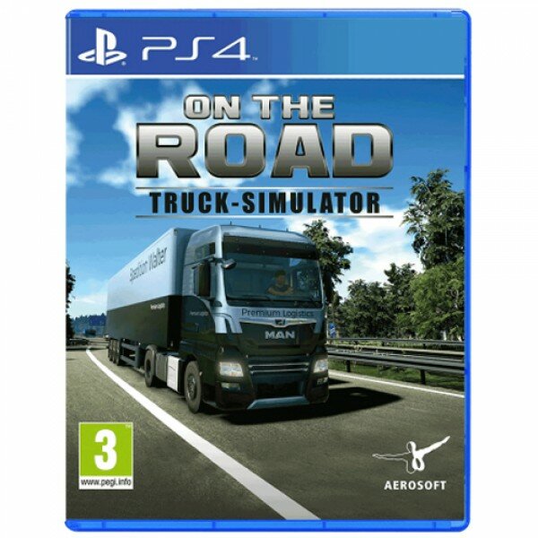 On The Road Truck Simulator (английская версия) (PS4)