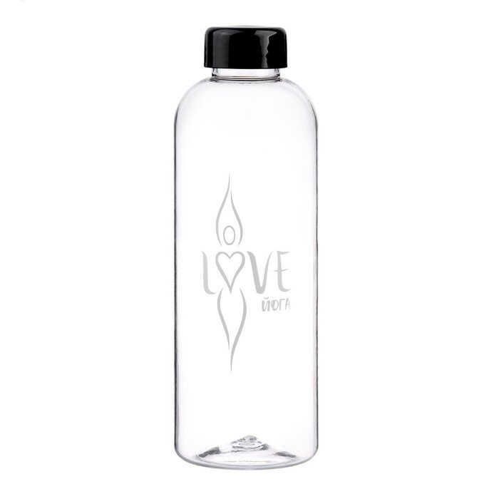Бутылка для воды, 1 л, "Love йога" 9868415