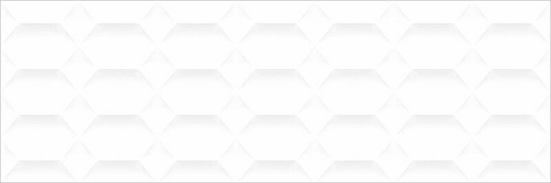 Керамическая плитка Gravita Polar White Hexa настенная 30х90 см