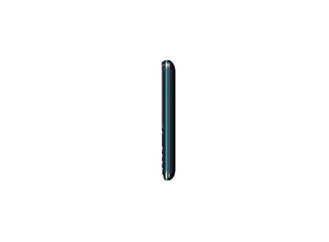 Мобильные телефоны Uniwa Сотовый телефон BQ M-2440 Step L+, 2.4", 2 sim, 32Мб, microSD, 800 мАч, чёрн/голубой