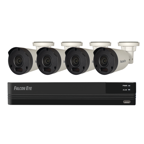 комплект видеонаблюдения с 4 мя камерами proline kit 9504s 2hd FE-1108MHD KIT SMART 8.4 Falcon Eye