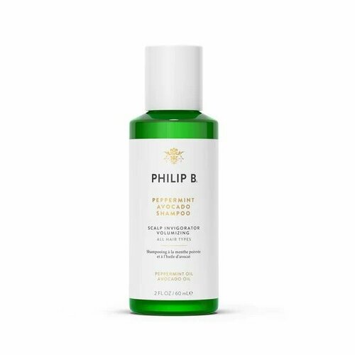 PHILIP B - Peppermint Avocado Shampoo 60 ml - шампунь для волос