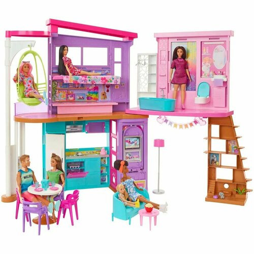 фото Игровой набор barbie дом малибу hcd50