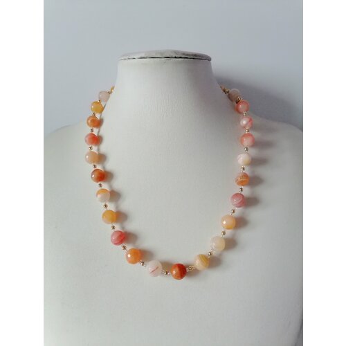 Бусы агат ботсвана 10 мм