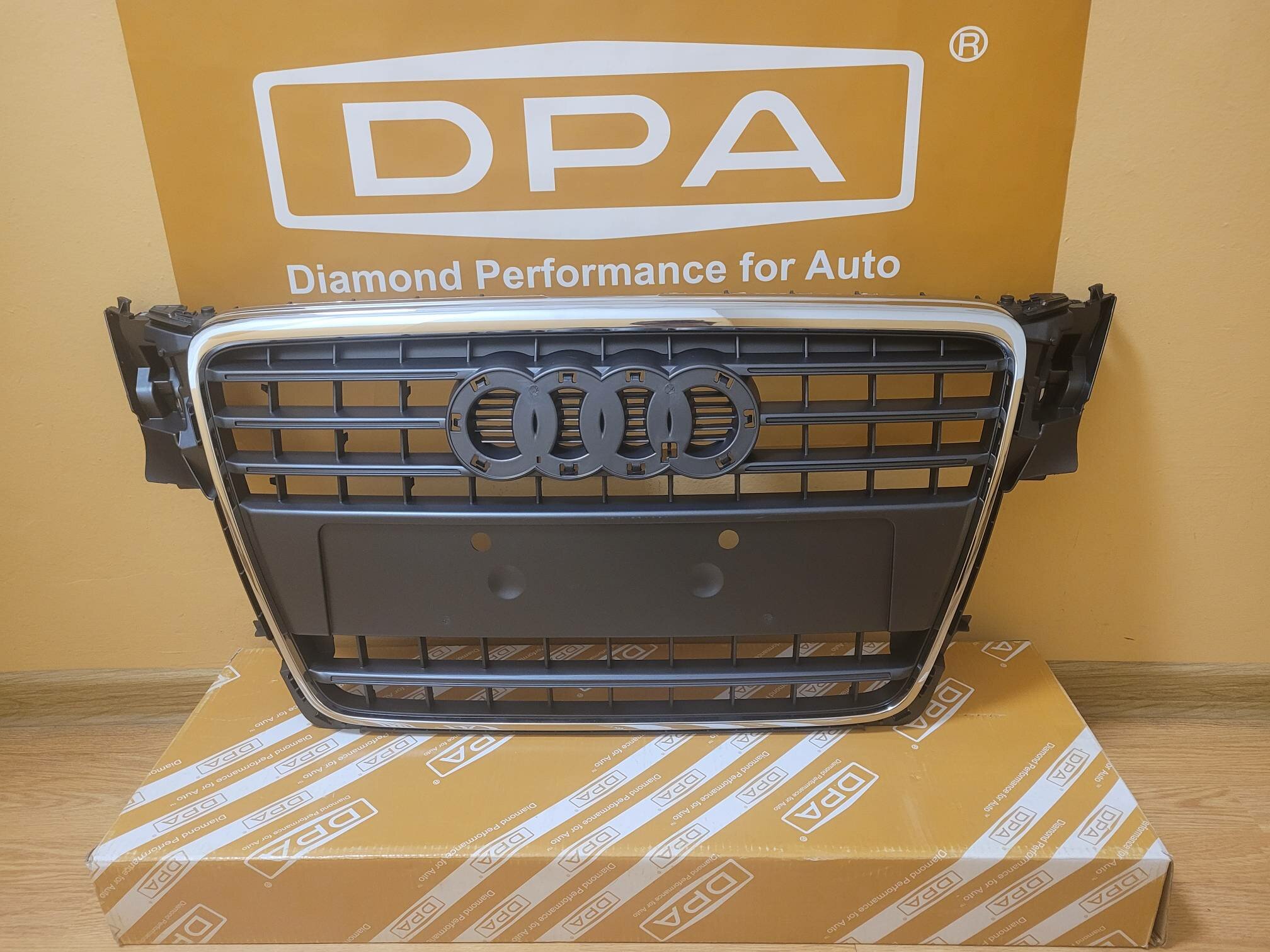 Решетка радиатора Audi A4 2008-2012 (ОЕ: 8K0853651)