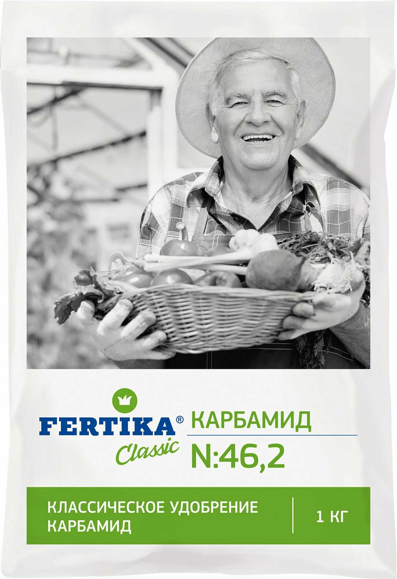 Удобрение минеральное FERTIKA Classic Карбамид для овощных и плодовых 1 кг