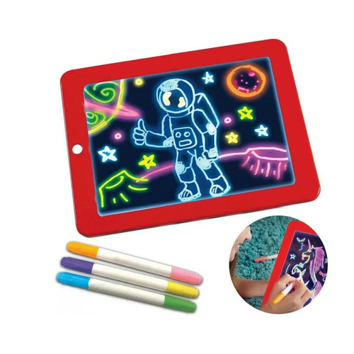 Планшет для рисования светом «Волшебная доска» 9 7 дюймовый планшет для рисования hgcyrc детская доска для рисования с граффити блокнот для рисования игрушки жк доска для письма волшебная