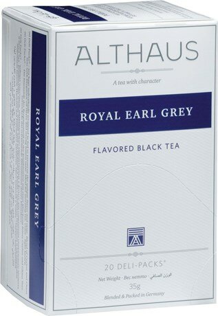 Чай черный в пакетиках с бергамотом Althaus Royal Earl Grey 20×1,75г - фотография № 8