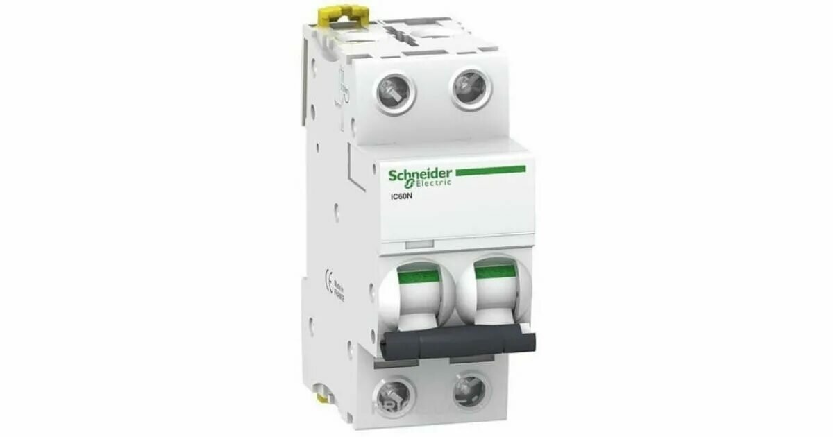 Выключатель автоматический 2п C 20А 6кА Acti9 iC60N A9F79220 Schneider Electric