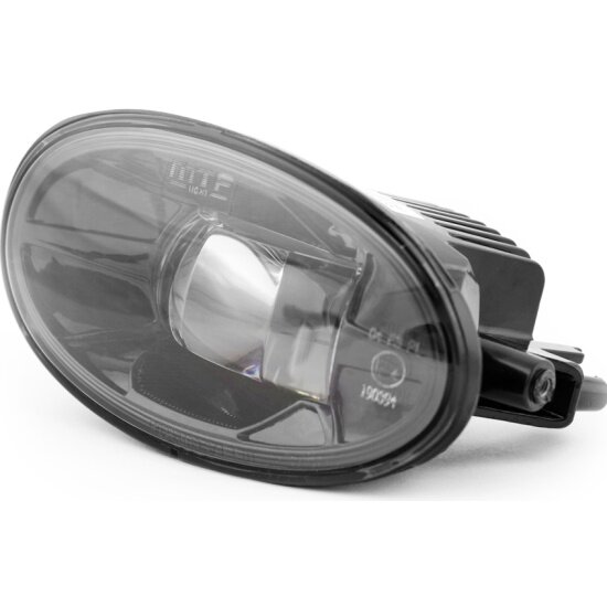 Фары противотуманные светодиодные Mtf Light , хонда, линза, 12В, 5000К, 10Вт, ЕСЕ R19, E4 комплект. (ТИП 1 вытянутый овал)