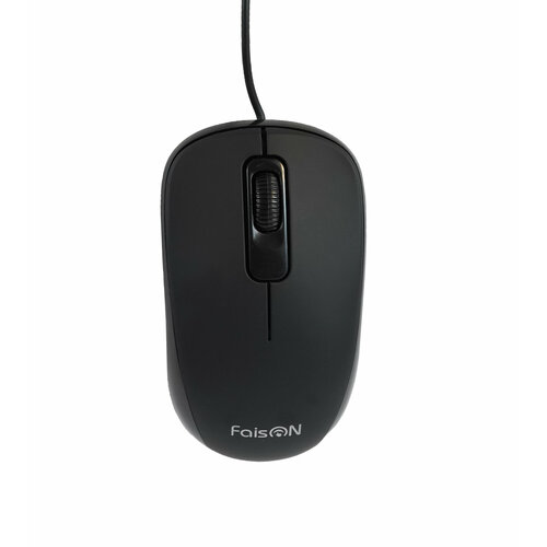 Мышь проводная FaisON M-19 Rapid оптическая кабель 18м цвет чёрный 32600₽