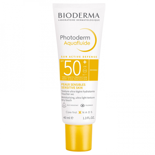 Флюид bioderma aquafluide sensitive skin spf 50+