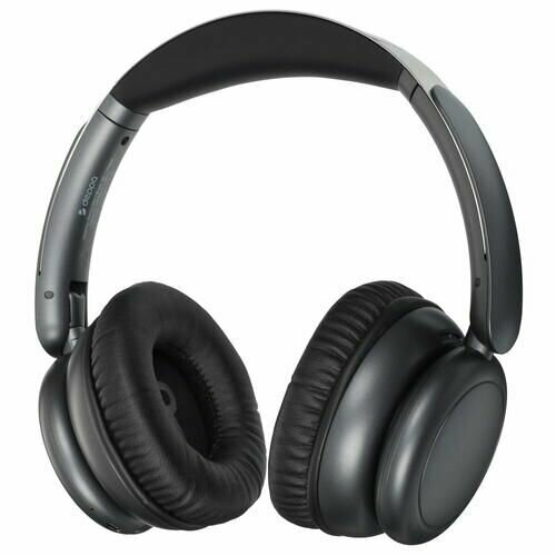 Bluetooth-гарнитура Deppa Stereo Max серый 655500₽