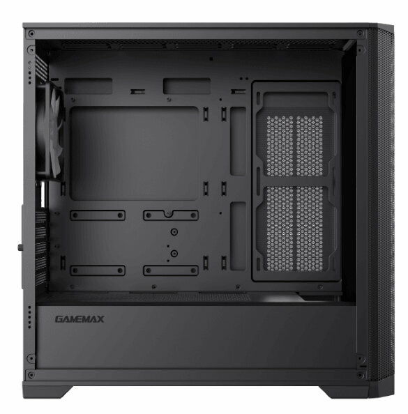 Корпус для компьютера игровой GameMax Defender MB mini-tower черный без БП micro ATX