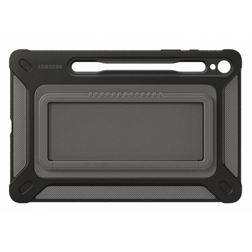 Чехол Samsung для Galaxy Tab S9 Outdoor Cover, поликарбонат, титан (EF-RX710CBEGRU) серый