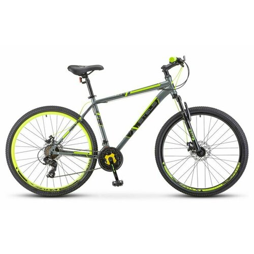 фото Горный велосипед stels 29" navigator-900 d (17.5" серый/жёлтый) f020