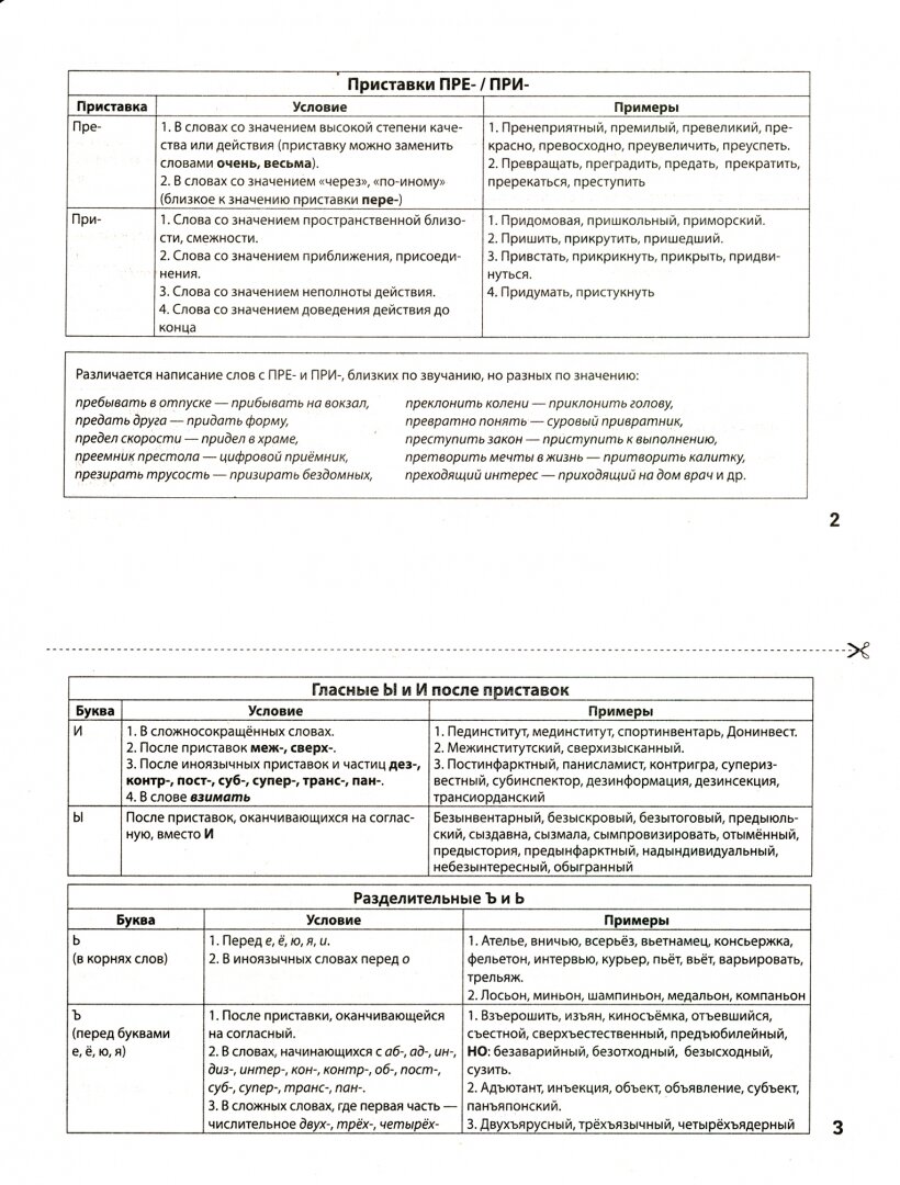 Русский язык в карточках: мнемосхемы для школьников - фото №2