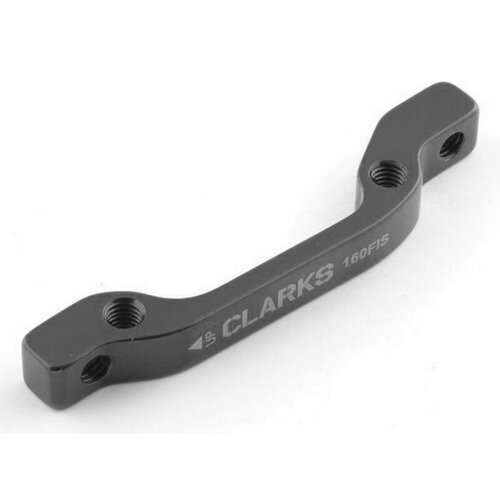 фото Clarks адаптер 3-167 для диск. тормоза алюм. перед. 160мм cb-6065blk-160fis черный clark's