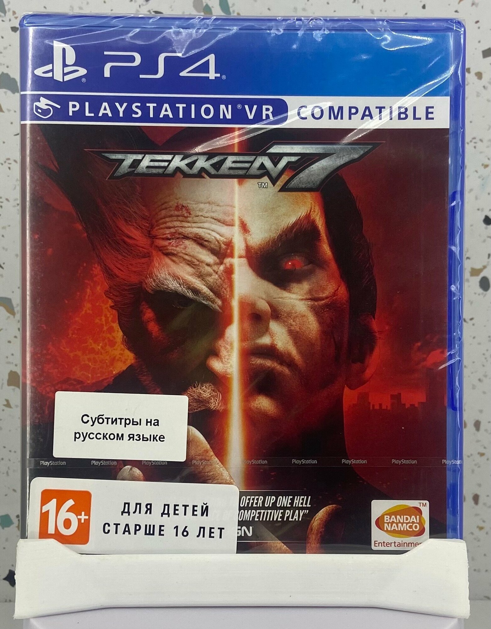 Игра Tekken 7 для PlayStation 4(PS4) с поддержкой VR, русские субтитры