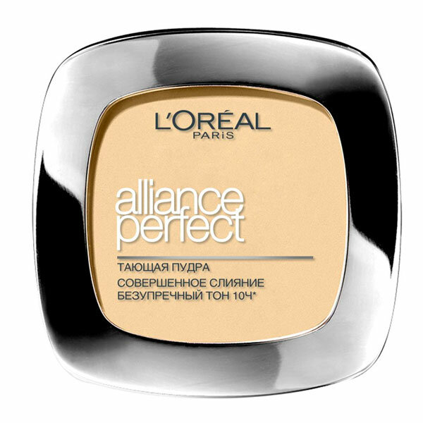 Набор из 3 штук Пудра для лица L'Oreal Alliance Perfect Совершенное слияние ваниль, оттенок N2, 9г