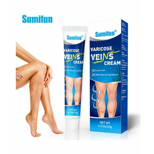 Sumifun Мазь от варикоза, 20гр sumifun varicose veins treatment cream varicosity angiitis spider leg ointment vasculitis phlebitis medicinal herbal plaster