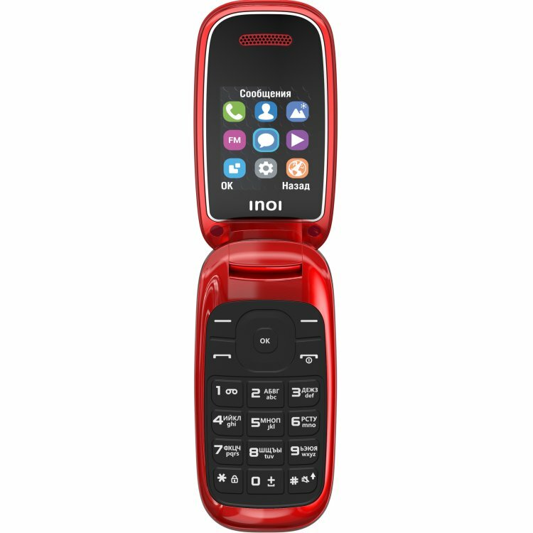 Мобильный телефон INOI 108R red