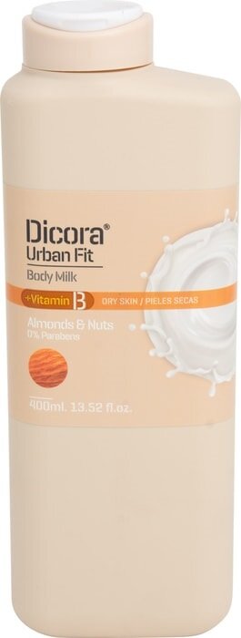 Молочко для тела Dicora Urban Fit Фундук и миндаль