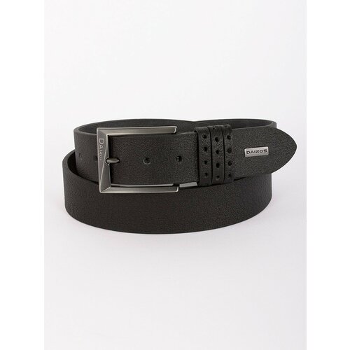 фото Ремень dairos, размер 130, черный