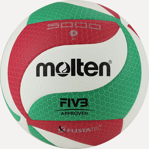 Изображение товара Мяч волейбольный MOLTEN V5M5000X размер 5, FIVB Approved