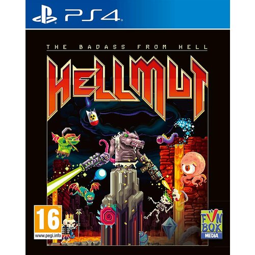 Hellmut: The Badass from Hell (русские субтитры) (PS4) hellmut the badass from hell nintendo switch русская версия