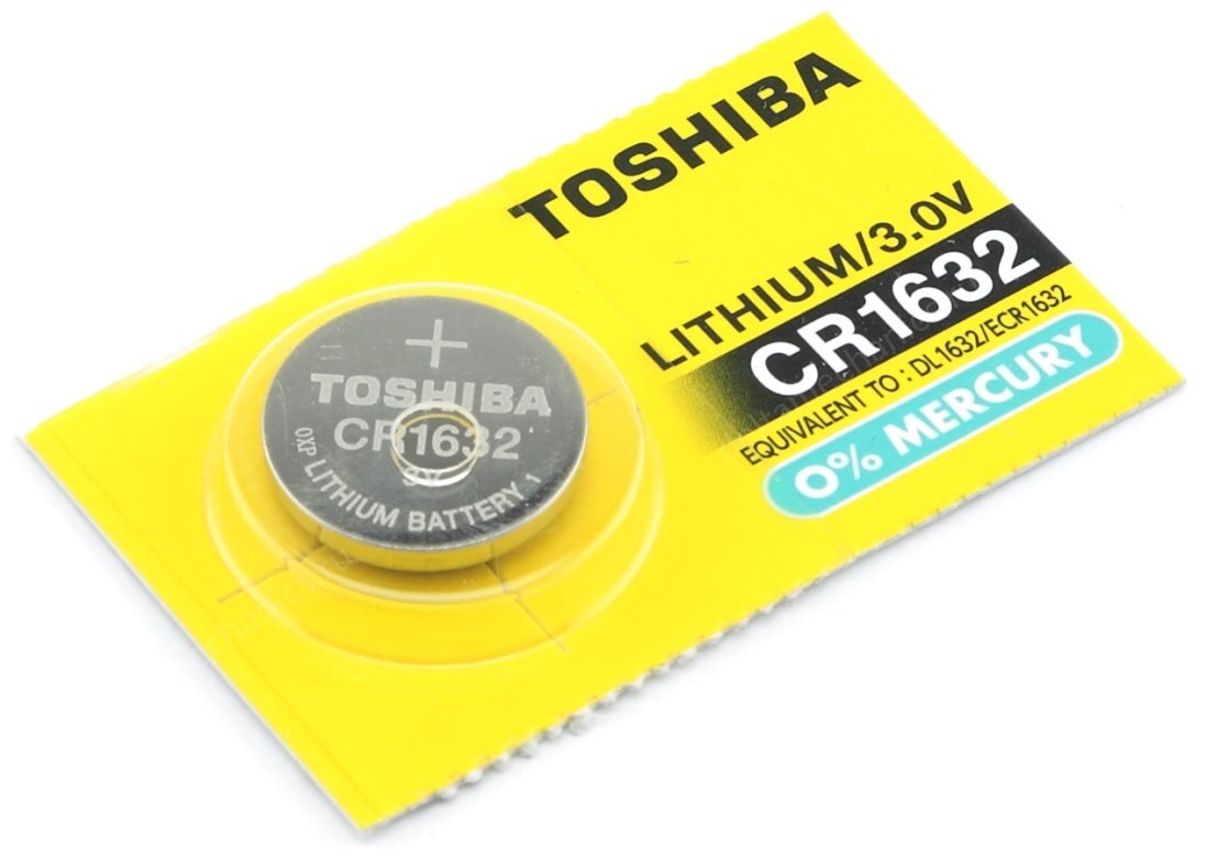 CR1632 Toshiba (Li, 3V) 1шт.