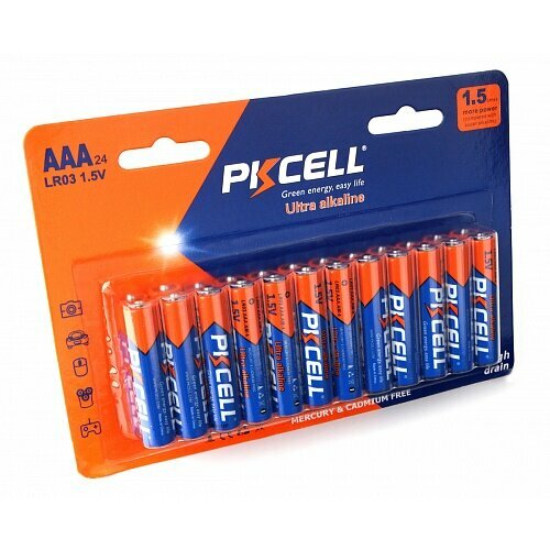 Элементы питания PKCELL LR03-24B