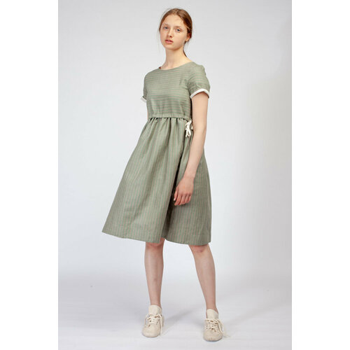 фото Платье уста к устам, размер xl, розовый, зеленый