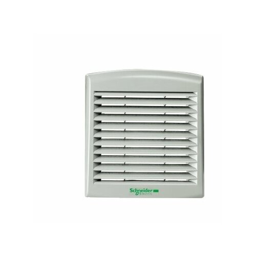 Решетка выпускная 125х125 цвет RAL7035 Schneider Electric NSYCAG125LPF, 1шт