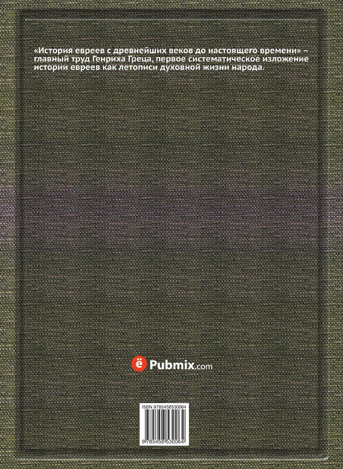 Книга История Евреев От Древнейших Времен до настоящего, том 1 - фото №2
