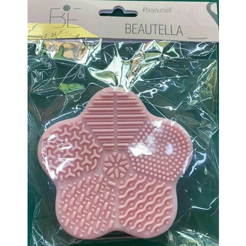 Силиконовая подушечка для очищения кистей для макияжа цветок BEAUTELLA арт. SI-004