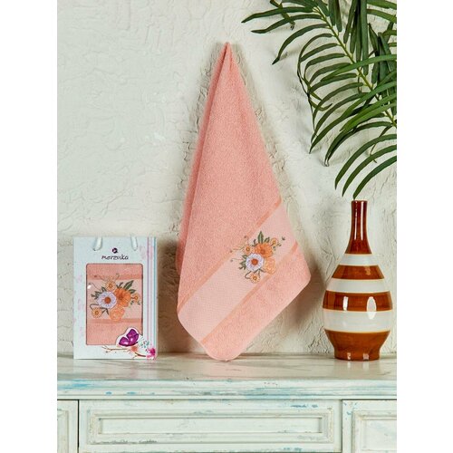 Полотенце махровое MERZUKA/50x90/для лица /для рук/банное/для ванной