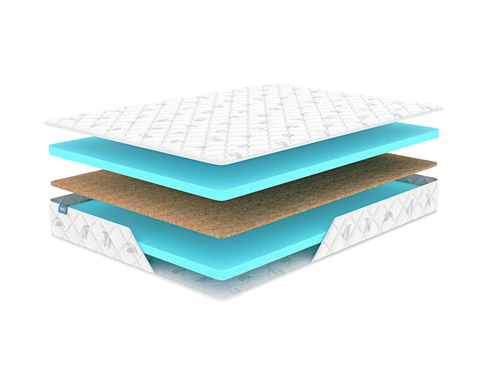 Взрослые матрасы Dimax Оптима ролл массаж лайт 160x195