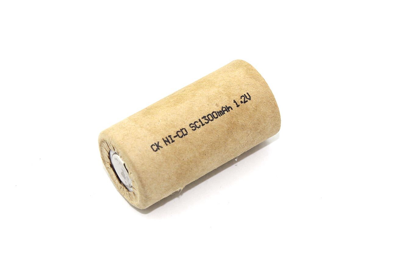 Аккумулятор Ni-Cd SC 1.2V 1300mAh