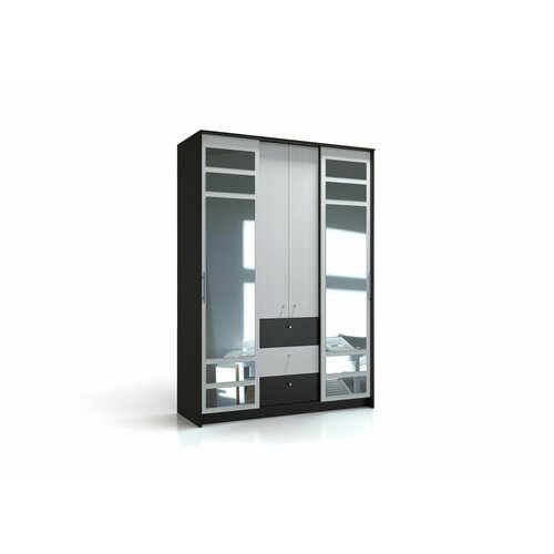 Шкаф купе с зеркалом в спальню / гостиную, Кесси СВ-655