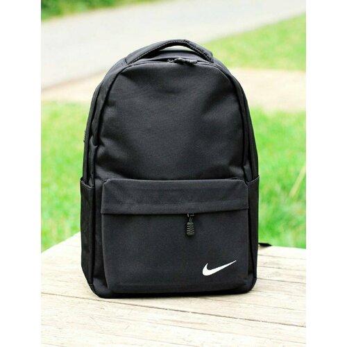 Рюкзак черный вместительный унисекс для учебы/работы/путешествий/прогулок, 41×28×15