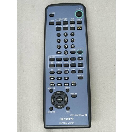 Оригинальный Пульт д-у Sony RM-SVM3AV sony mhc v73d