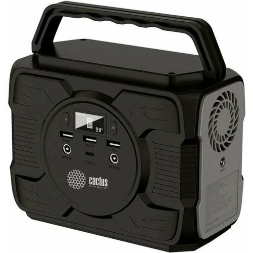 Мобильный аккумулятор Cactus CS-PCS172 48000mAh 21A 2xUSB черныйсерый 1074100₽