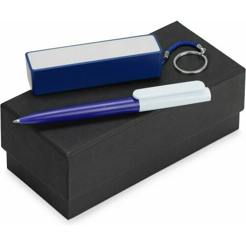 Подарочный набор Essentials Umbo с ручкой и зарядным устройством синий 150600₽